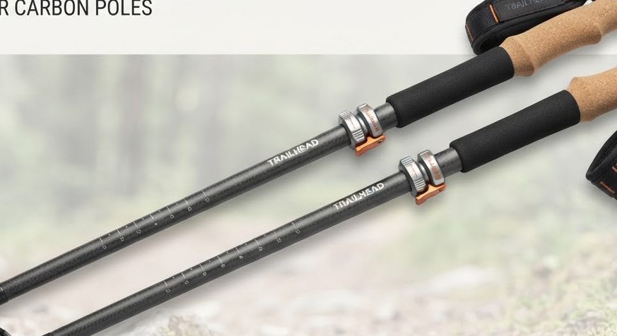 Trekking Poles (Pair) — detail view